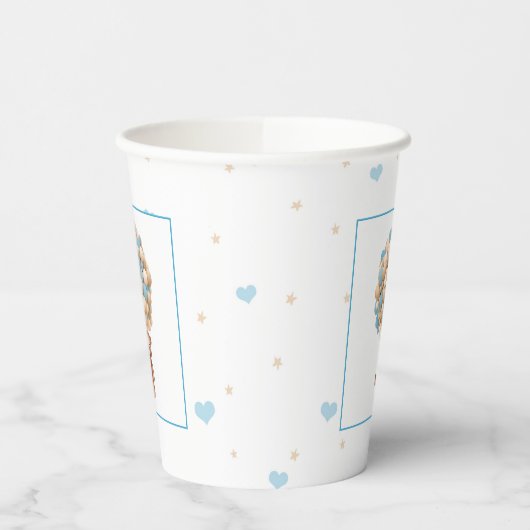 Barly Wait Baby shower Paper Cup Papieren Bekers (Links)