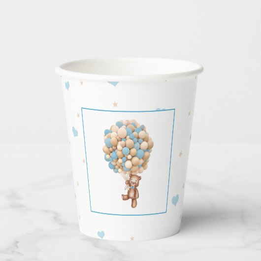 Barly Wait Baby shower Paper Cup Papieren Bekers (Voorkant)