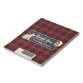 Barly Wait Baby shower Pset Snoep Bar Wrap Notitieblok (Linkerzijde)