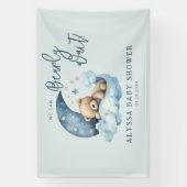 Barly Wait Baby shower Spandoek (Verticaal)
