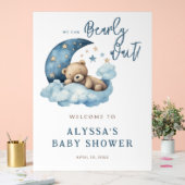 Barly Wait Baby shower Welkom Acryl Bord (Huwelijk)