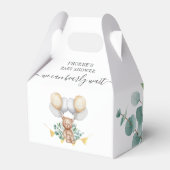 Barly Wait Baby shower Woodland Beer Animal Bedankdoosjes (Voorkant Zijde)