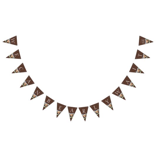 Barly wait beer welp avontuur wacht op baby shower vlaggetjes (Alle)