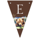 Barly wait beer welp avontuur wacht op baby shower vlaggetjes (Tweede vlag)