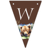 Barly wait beer welp avontuur wacht op baby shower vlaggetjes (Eerste vlag)