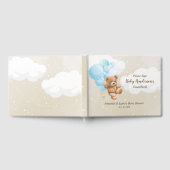 Barly Wait Blue Balloon Teddy Bear Gastenboek (Volledig)