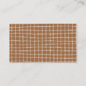 Barly Wait Boho Genderneutraal Baby shower Informatiekaartje (Achterkant)