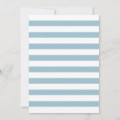 Barly Wait Boy Teddy Bear Baby shower Kaart (Achterkant)