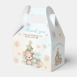 Barly Wait Christmas Boy Baby shower Favor Box Bedankdoosjes