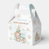 Barly Wait Christmas Boy Baby shower Favor Box Bedankdoosjes (Voorkant Zijde)