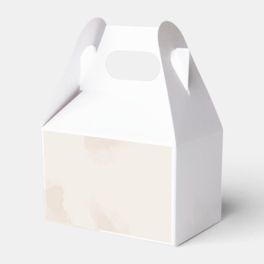 Barly Wait Cute Beer Waterverf Boys Baby shower Bedankdoosjes (Achterkant)