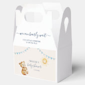 Barly Wait Cute Beer Waterverf Boys Baby shower Bedankdoosjes (Geopend)