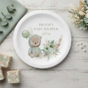 Barly Wait Groene Boho Beer Favor Papieren Bordje