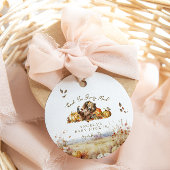 Barly Wait Herfst Woodland Aquarel Baby shower Bedankjes Labels