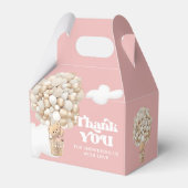 Barly Wait Meisje Beer Ballon Baby shower Bedankdoosjes (Voorkant Zijde)