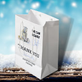 Barly Wait Polar Beer Blue Boy Winter Baby shower Medium Cadeauzakje