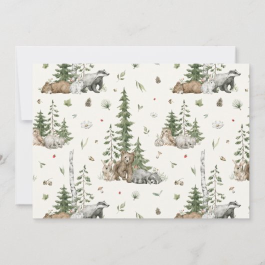 Barly Wait Sip & See Baby shower Invitation Kaart (Achterkant)