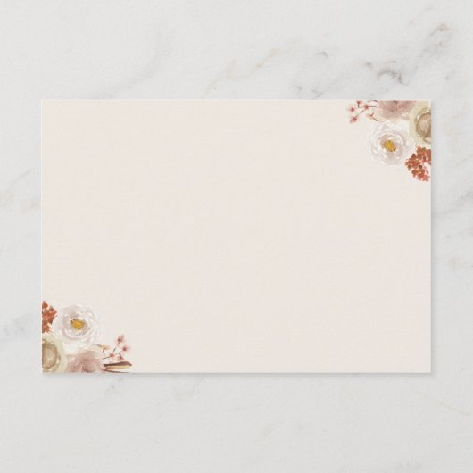 Barly Wait Stuffed Teddy Bear Diaper Raffle Informatiekaartje (Achterkant)