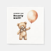 Barly wait thema baby shower Papier Servet (Voorkant)