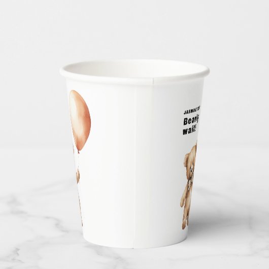 Barly wait thema klassiek baby shower papieren bekers (Rechts)