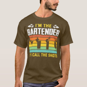 Barmaid Barman, Bartending Bartender T-shirt