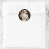 "Barmaids en serveersters" Ronde Sticker (Tas)