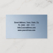 Barman Cocktail Bar Pub Club Glass Martini Card Visitekaartje (Achterkant)