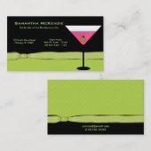 Barman/Eigenaar Bar Visitekaartje (Voorkant / Achterkant)