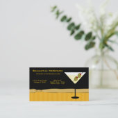 Barman/Eigenaar Bar Visitekaartje (Staand voorkant)