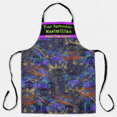 Barman Naam Uw Vergif Gepersonaliseerd Schort (Voorkant)