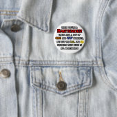 Barman... OMG WTF LOL Ronde Button 5,7 Cm (In situ)
