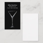 Barman te Huur Visitekaartje (Voorkant / Achterkant)