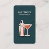 Barman -  visitekaartje (Voorkant)