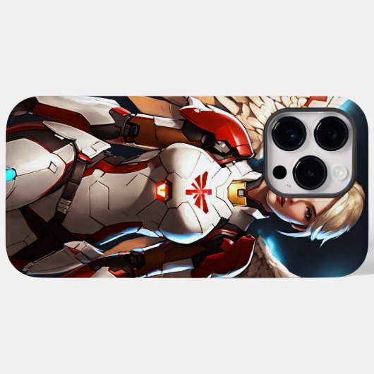 Barmhartigheid: Angelic Protector Case-Mate iPhone Case (Achterkant (horizontaal))