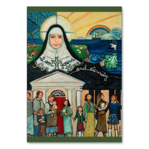 Barmhartigheid oprichter Catherine McAuley gebedsk Kaart