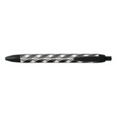 BARMHOUSE BLACK EN WHITE GINGHAM CHECK ZWARTE INKT PEN (Achterkant)