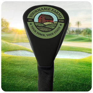 Barn ADD NAAM Land Boerderij Crops Farmer Golfheadcover
