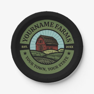  Barn ADD NAAM Land Boerderij Crops Farmer Papieren Bordje