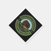  Barn ADD NAAM Land Boerderij Crops Farmer Servet (Hoek)