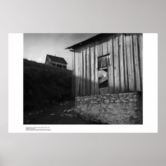 Barn and Stonework, maart 1962 Poster (Voorkant)