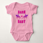 Barn Baby Girl Dressage Romper (Voorkant)
