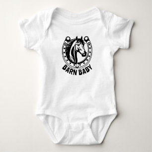 Barn Baby Horse Romper