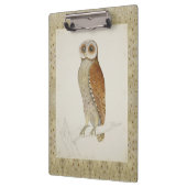 Barn Bay uil rustieke natuur vogelillustrati Klembord (Links)