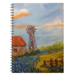 Barn & Bluebonnets Notitieboek