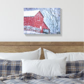 Barn Bluster (12,47 x 9 x 75 inch) Canvas Afdruk (Insitu (Slaapkamer))