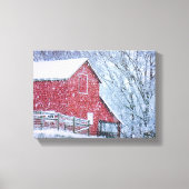Barn Bluster (12,47 x 9 x 75 inch) Canvas Afdruk (Voorkant)