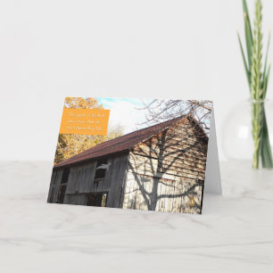 Barn, Boom Schaduw, Eve-kaart met alle hoeken Kaart