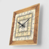 Barn Box Frame Time Machine ~ Strange Encounter ~ Vierkante Klok (Hoek)