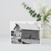 Barn briefkaart (Staand voorkant)