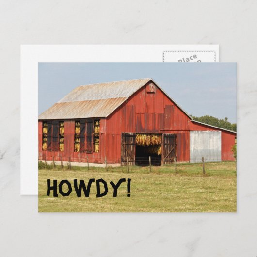 Barn Briefkaart (Voorkant / Achterkant)